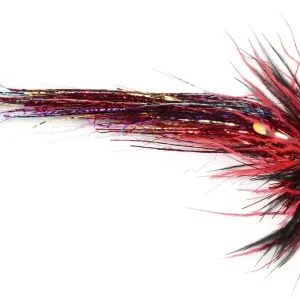 Frödin Flies Tubenfliege Flash Wing Series - Octopuzzy Red- 6 cm