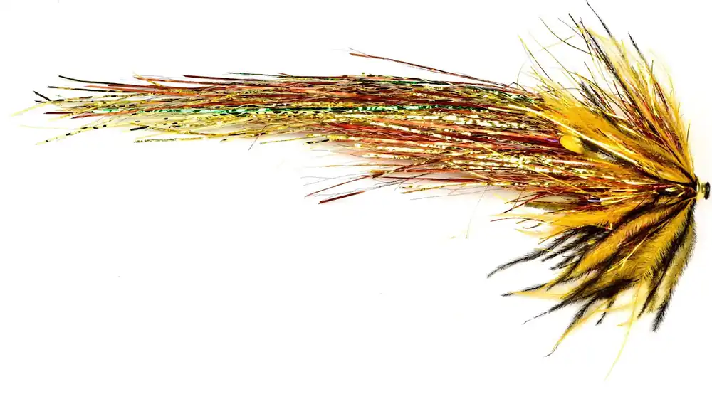 Frödin Flies Tubenfliege Flash Wing Series - Alta Gold- 6 cm