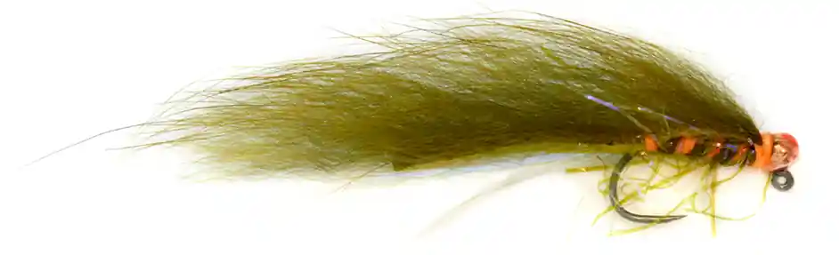 Fulling Mill Streamer - Croston's Wagon Warrior Damsel Barbless-