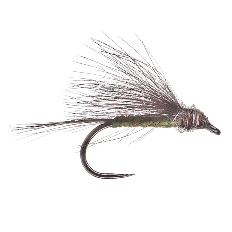 adh-fishing Trockenfliege CDC Olive on AHREX by Superflies-