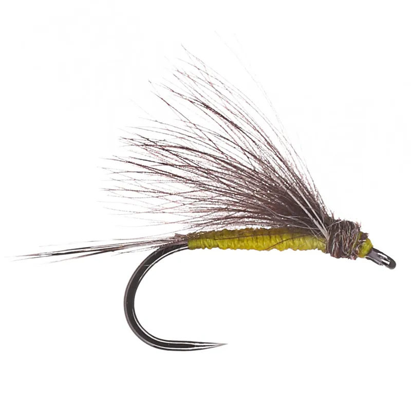 adh-fishing Trockenfliege CDC Yellow on AHREX by Superflies-