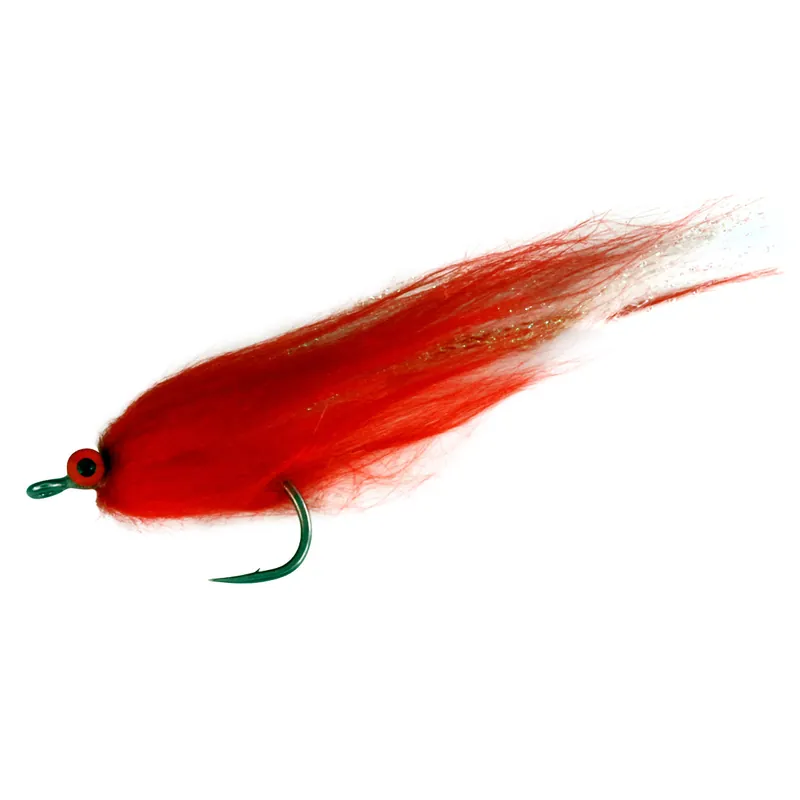 Catchy Flies Predator & Tarpon Heavy red & white by Tiziano Rizzo-