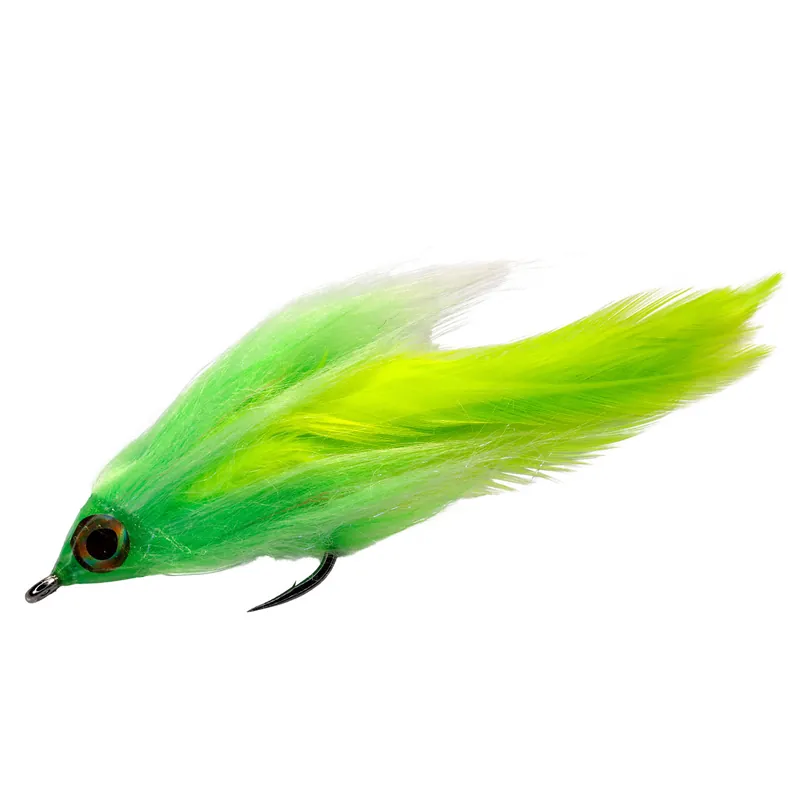 Catchy Flies Stefan's GT chatreuse flash-
