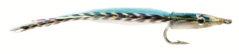 Fulling Mill Meerforellenfliege - E Z Sandeel Blue-