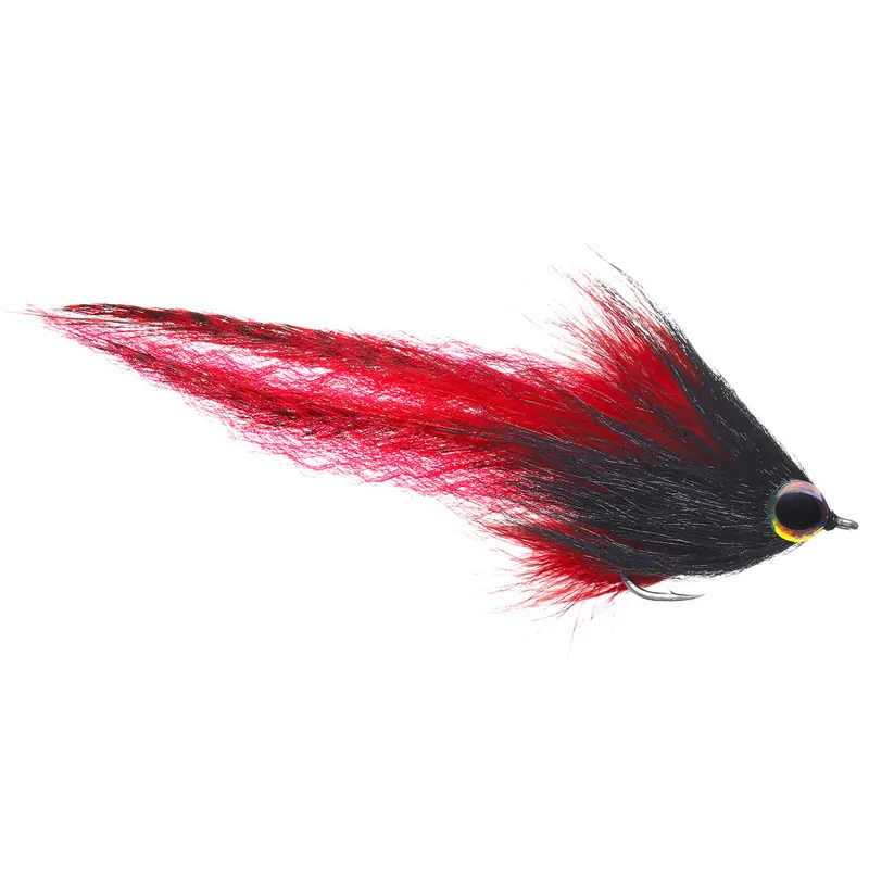 Superflies Salzwasserfliege Baitfish GT-Brush-Red-
