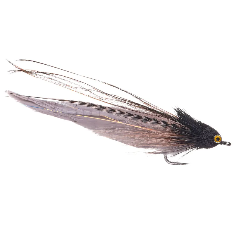 Superflies Streamer Andino Deceiver Black & Grey-