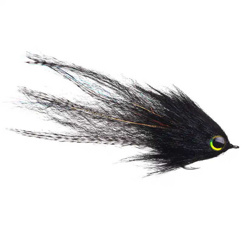 Superflies Salzwasserfliege Baitfish GT-Brush-Black-