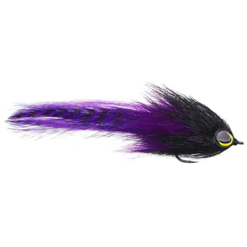Superflies Salzwasserfliege Baitfish GT-Brush-Purple-
