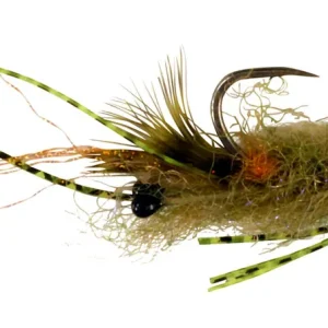 Catchy Flies Tiziano's Palometa fly olive & green legs-                                                                                                                                                                                                                        2