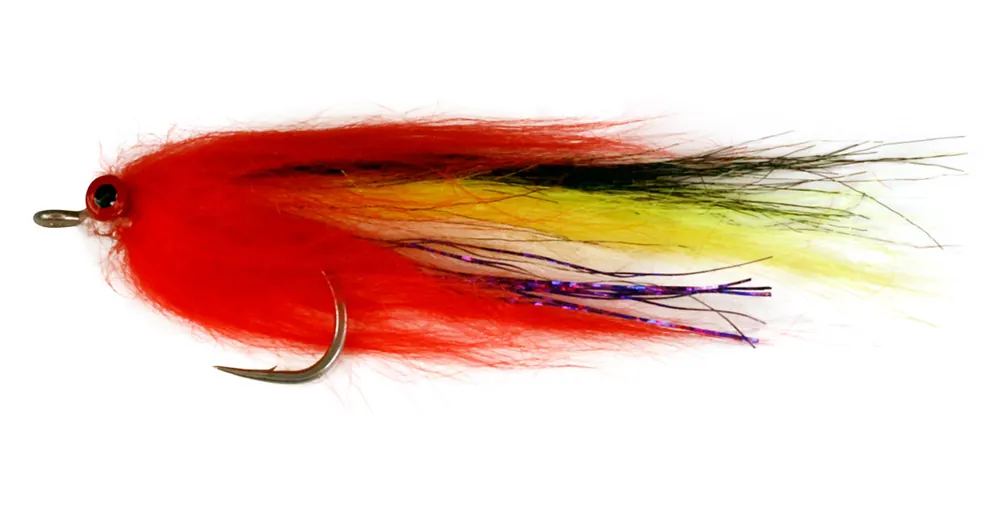 Catchy Flies Predator & Tarpon Heavy black & red by Tiziano Rizzo-