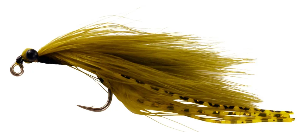 Catchy Flies Tiziano's Utralightweight Bonefish Fly olive-