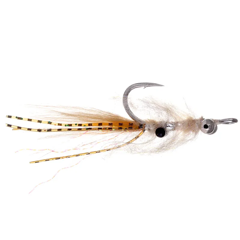 Catchy Flies Tiziano's Lightweight Bonefish Fly cream-