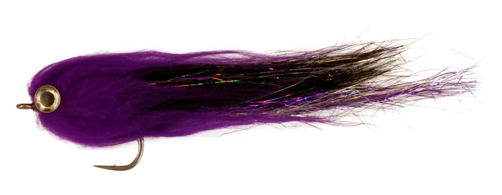 Catchy Flies Predator & Tarpon Lightweight black & purple by Tiziano Rizzo-