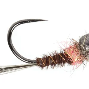 Fulling Mill Nymphe - Tungsten Pink Hot Spot Jig Barbless-
