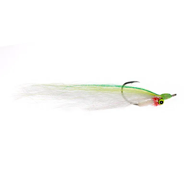 Fishient H2O Salzwasserfliege - Mega Deep Minnow electric yellow & white-