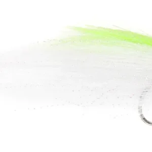 Fishient H2O Salzwasserfliege - Magnetic Minnow chartreuse & white-