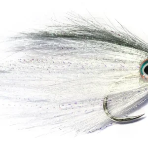 Fishient H2O Salzwasserfliege - Magnetic Minnow grey & white-