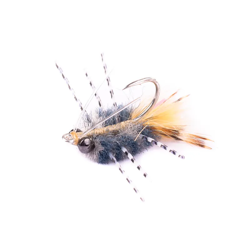 H2O Salzwasserfliege - Merkin Crab two tone grey-