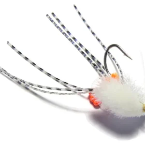Fishient H2O Salzwasserfliege - Rolling Bead Box Crab white-