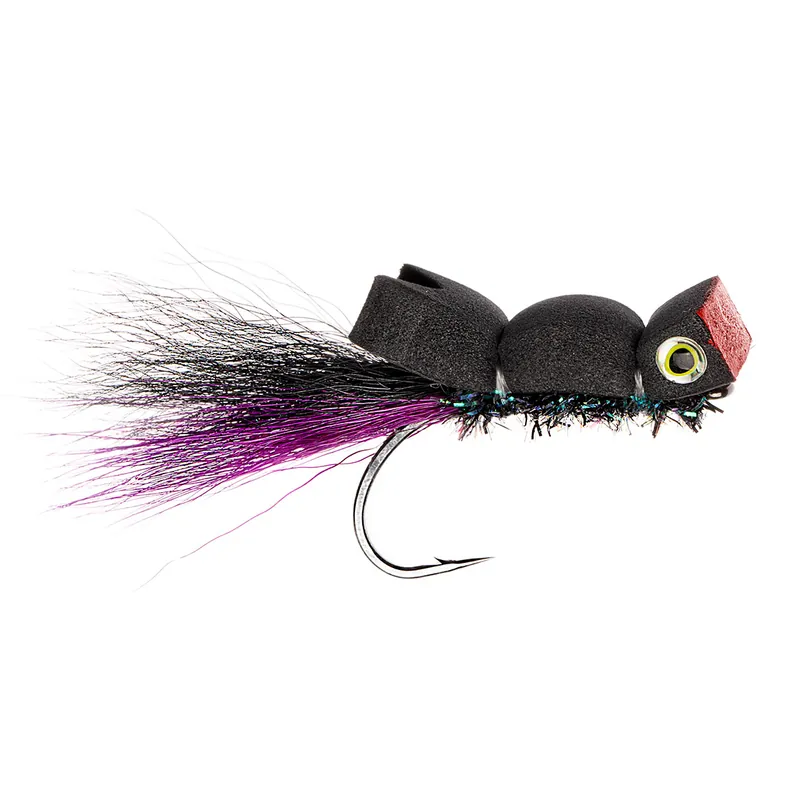 Fishient H2O Streamer - Tiger Flipper Black purple & black-