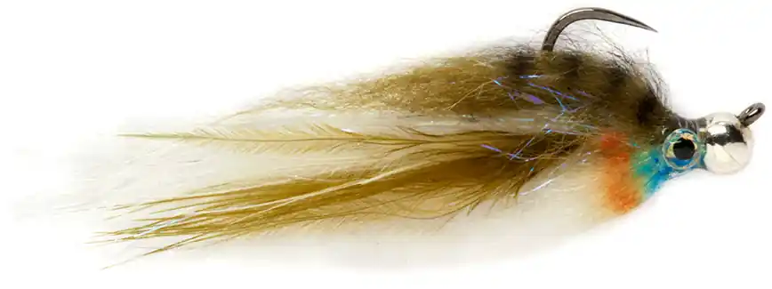 Fulling Mill Streamer Barbless - Jiggy Fat Minnow bluegill-