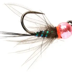 Fulling Mill Tungsten Nymphe - Roza's Strong Pink Grayling Nymph- 16