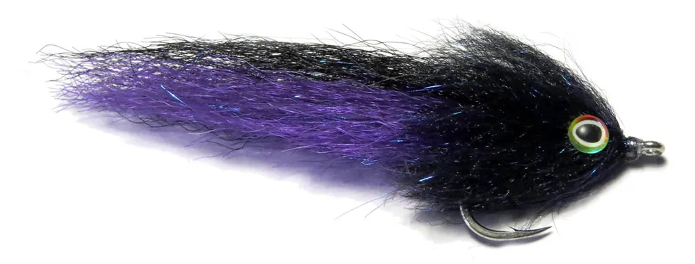 Fishient H2O Salzwasserfliege - Brush Fly purple & black-