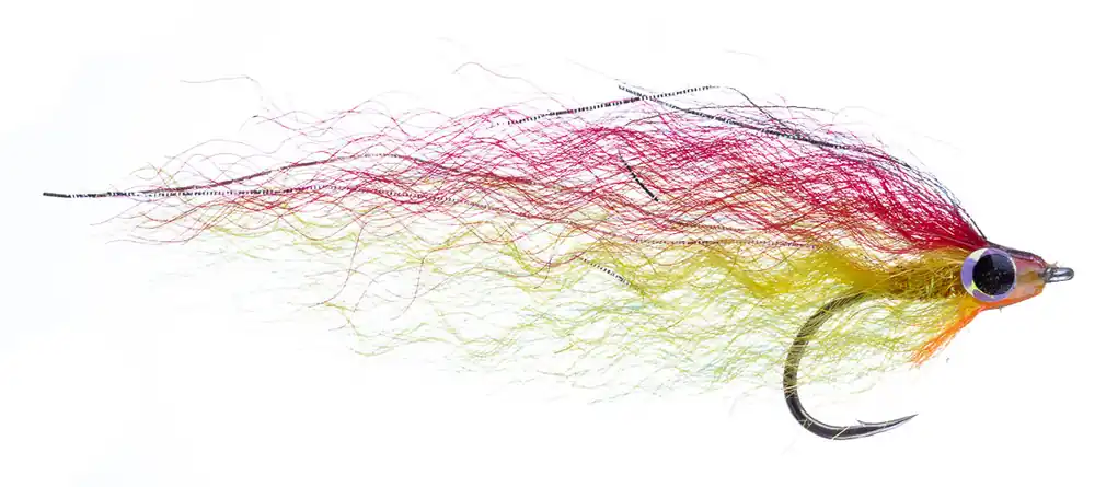 Fishient H2O Streamer - Tiger Deceiver red & yellow-