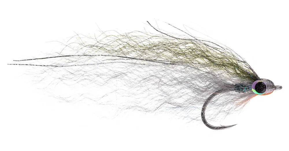 Fishient H2O Streamer - Tiger Deceiver grey & peacock-