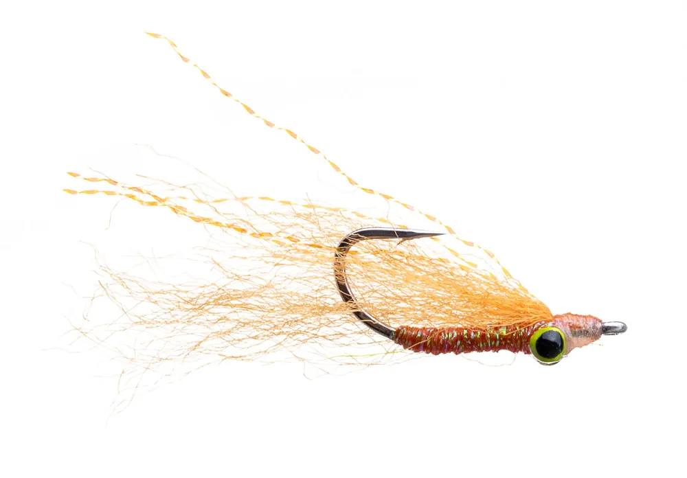 Fishient H2O Salzwasserfliege - Crazy Charlie Tungsten Eye orange-