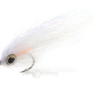 Fishient H2O Streamer - Mirror Image Bunker rainbow & white-