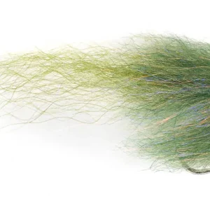 Fishient H2O Salzwasserfliege - Brush Fly olive & white-