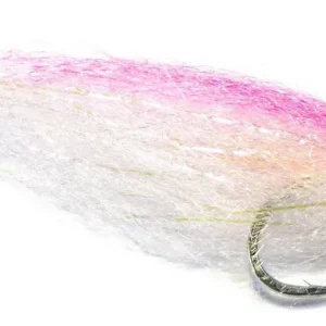 Fishient H2O Streamer - Mirror Image Bunker hot pink & white-