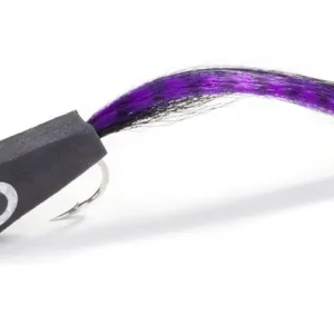 Fishient H2O Streamer - NYAP Not your average popper black/purple-