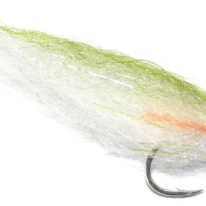 Fishient H2O Streamer - Mirror Image Bunker olive & white-