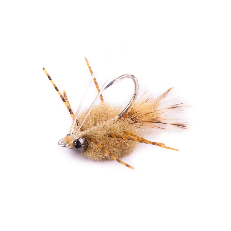Fishient H2O Salzwasserfliege - Merkin Crab tan-