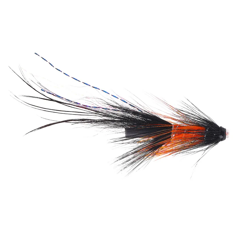 Superflies Lachsfliege - Black PBP Shrimp- 1"