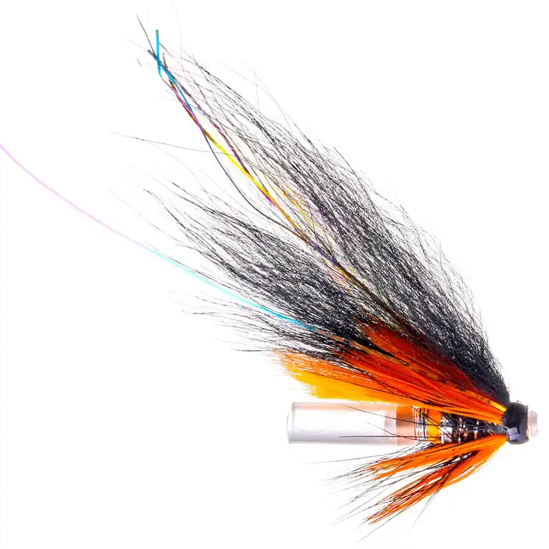 Superflies Lachsfliege - TD Black- 6 cm