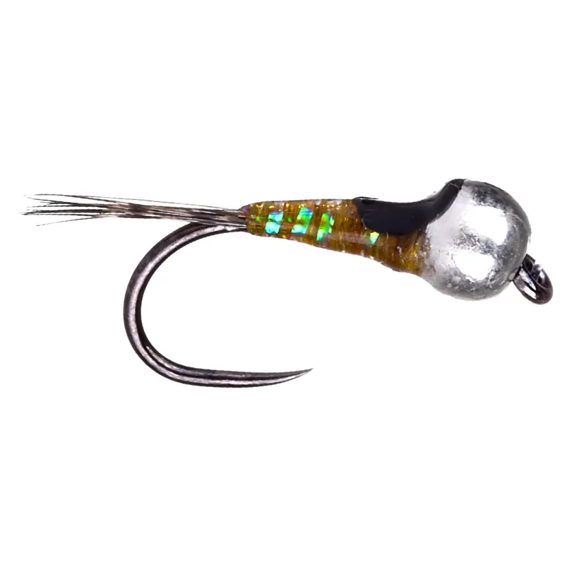 adh-fishing Nymphe - Perdigon Pearl Olive- 14
