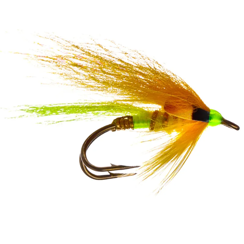 Superflies Lachsfliege - Dirty Banana Bronze Double- 6