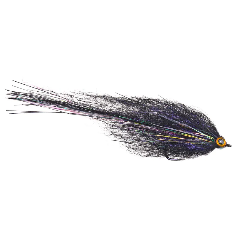 adh-fishing Hechtstreamer - Fibre Baitfish Black-