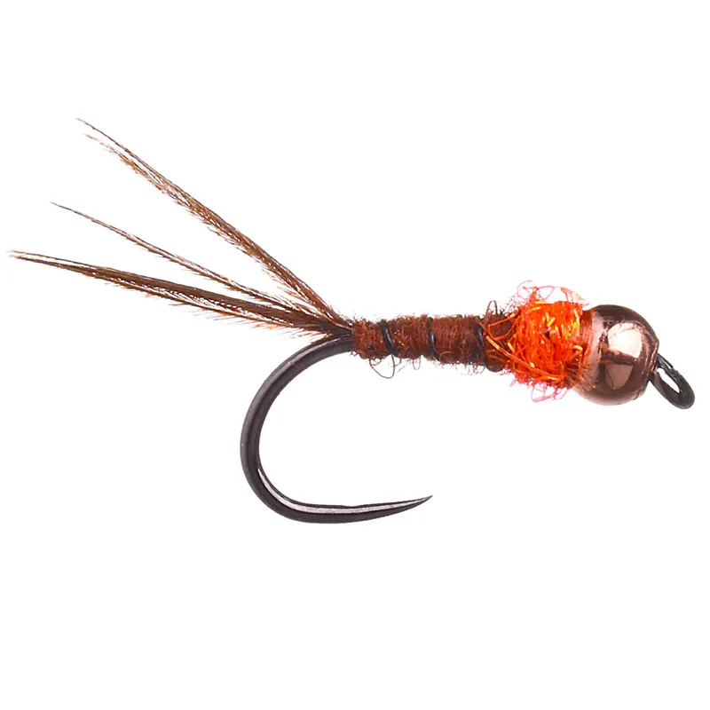 adh-fishing Nymphe - Hotspot Orange- 14