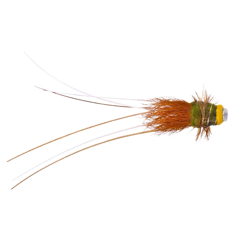 Superflies Lachsfliege - Frances Olive Tungsten- 1"