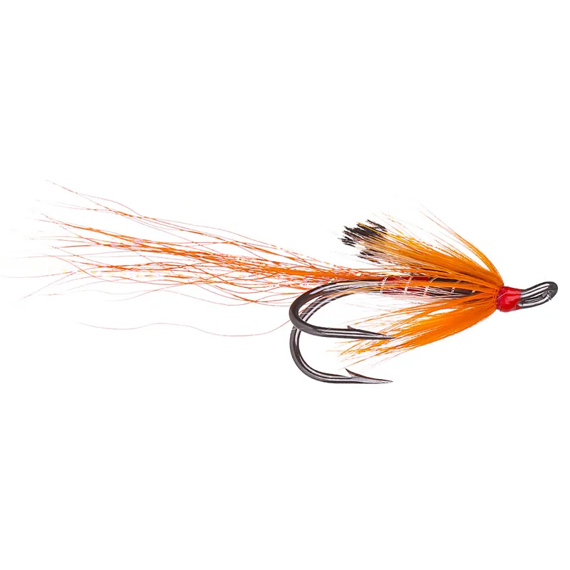 Superflies Lachsfliege - Ally's Shrimp Black Double- 6