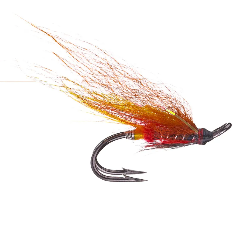 Superflies Lachsfliege - Black Doctor Black Double- 6