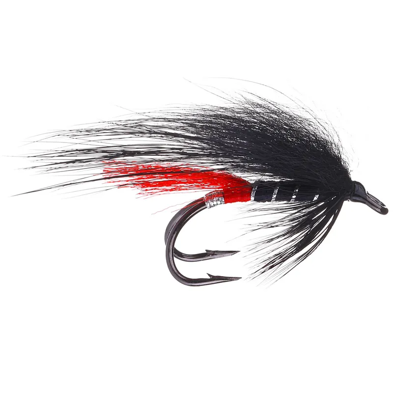 Superflies Lachsfliege - Red Butt Loop Double- 6