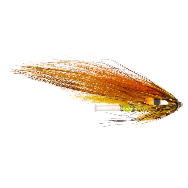 Superflies Lachsfliege - Dirty Banana Fly Disc Conehead- 1 1/2"