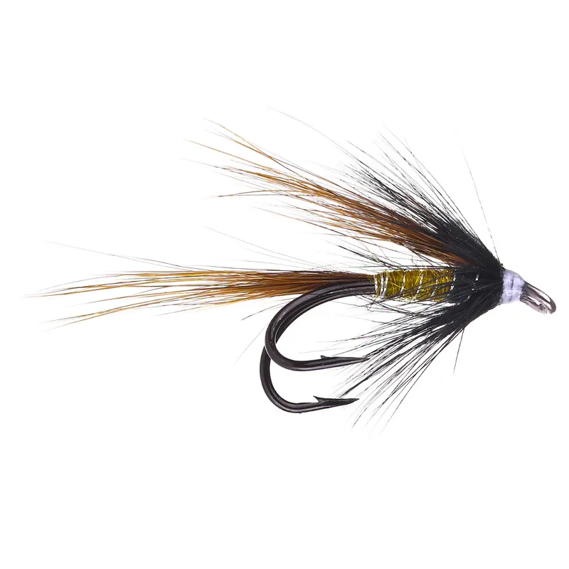 Superflies Lachsfliege - Ake Black Double- 6