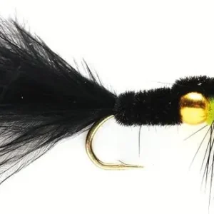 Fulling Mill Nymphe - Golden Nugget Montana Marabou Green-
