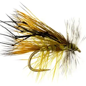 Fulling Mill Trockenfliege - Jackie's Hot Head Olive Stimulator- 10
